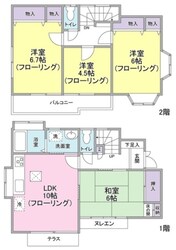 瀬田G棟の物件間取画像